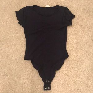 Purple forever 21 bodysuit